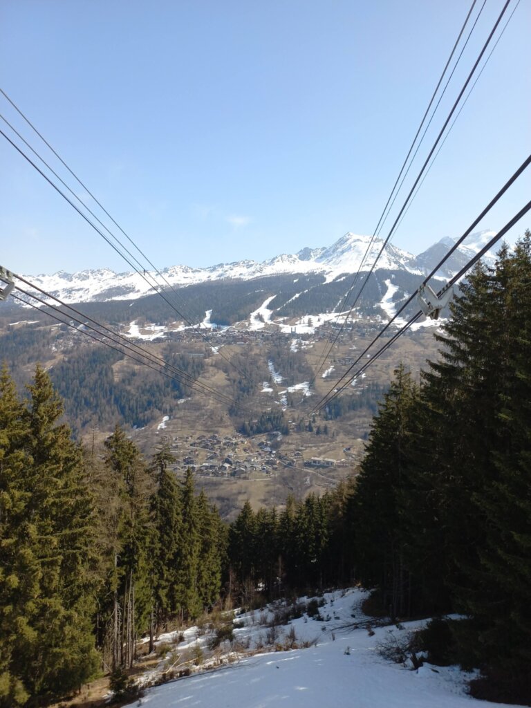 dal les arcs la plagne